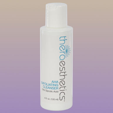 Theraesthetics AHA Exfoliating Cleanser 4oz. bottle