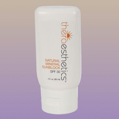 Theraesthetics Natural Mineral Facial Sunscreen SPF 30 2oz. bottle